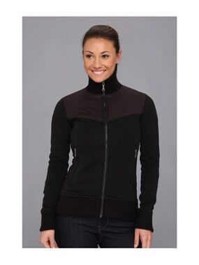 Marmot Black tech sweater Full-Zip Jacket sweater sweatshirt extra small XS